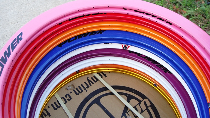 ขอบล้ออลูมิเนียมสองชั้น 700C 36H "Power Cycle) สูง 50 มม.,P14DT-50 (ขาย/วง)