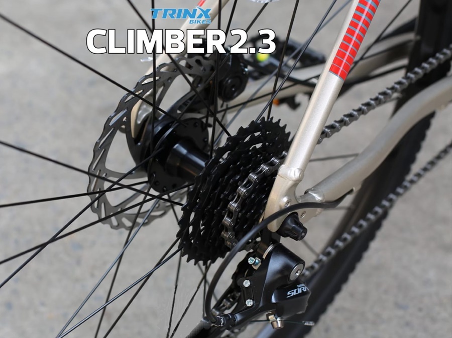 จักรยานเสือหมอบ TRINX CLIMBER 2.3 ไซโคลครอส เกียร์SHIMANO SORA 18 สปีด ดิสเบรค, TRINX MY2023