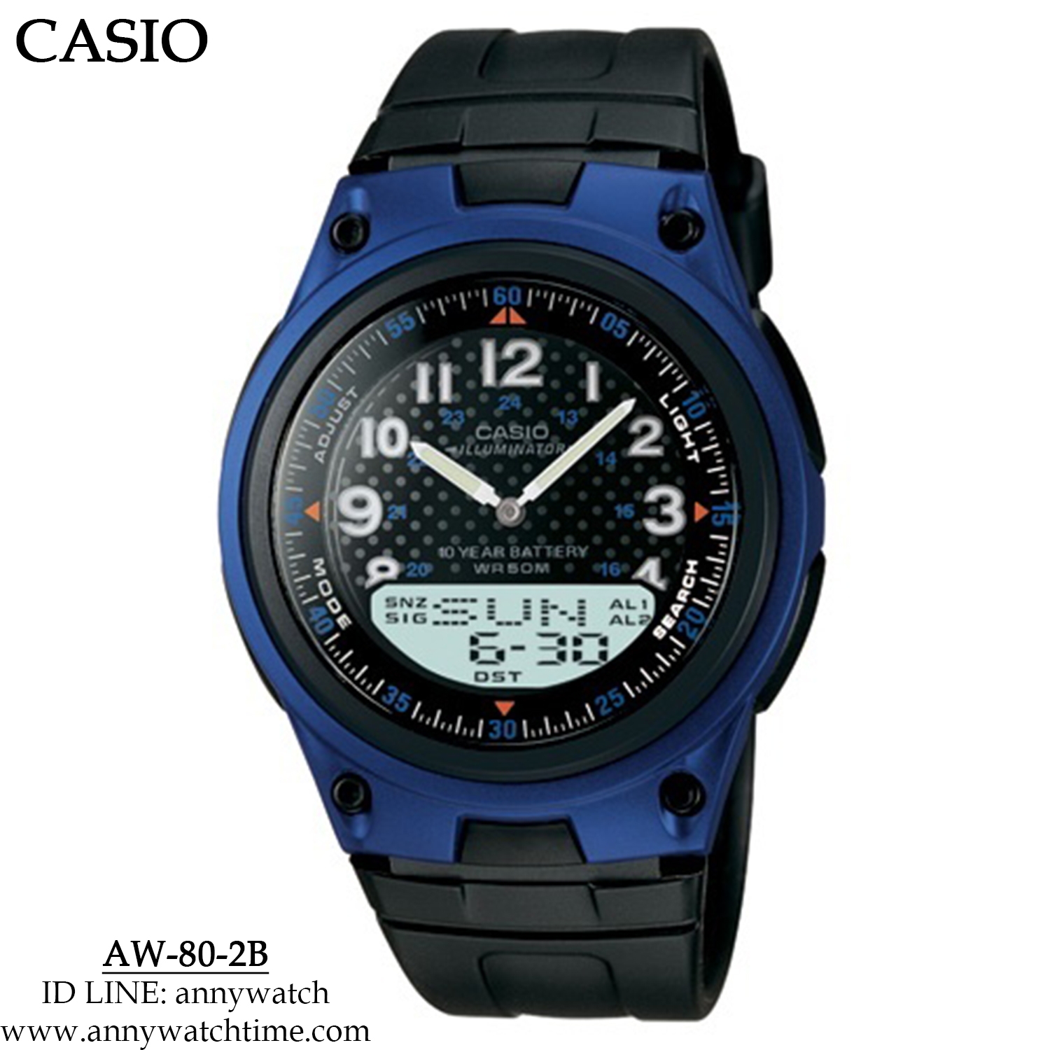 CASIO AW-80-2B