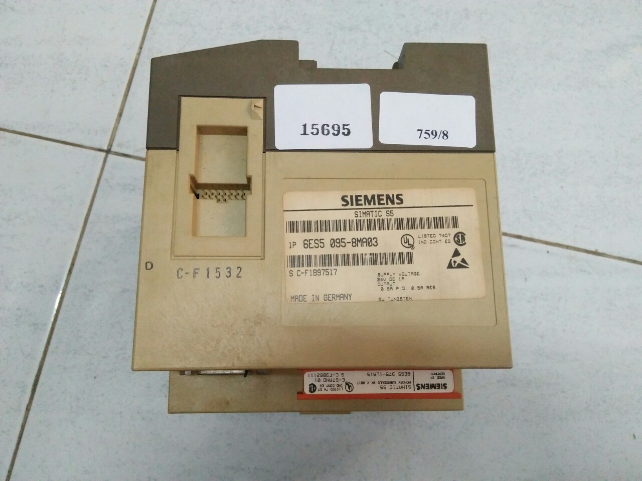 6ES5 095-8MA03 PLC “ SIEMENS ”