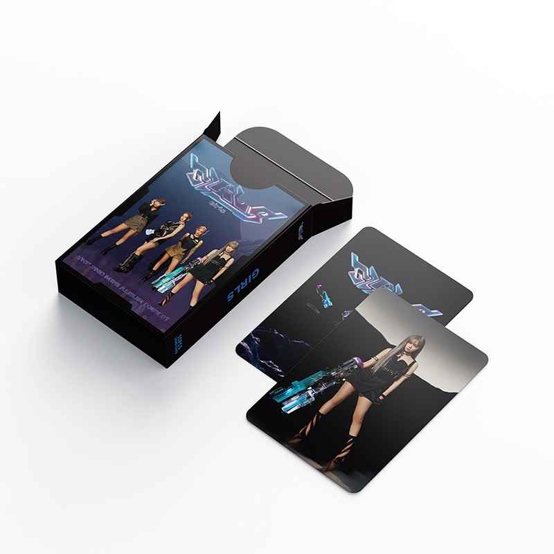 ￼โฟโต้การ์ด #aespa 2022 Girls LOMO Card 55 ชิ้น/กล่อง