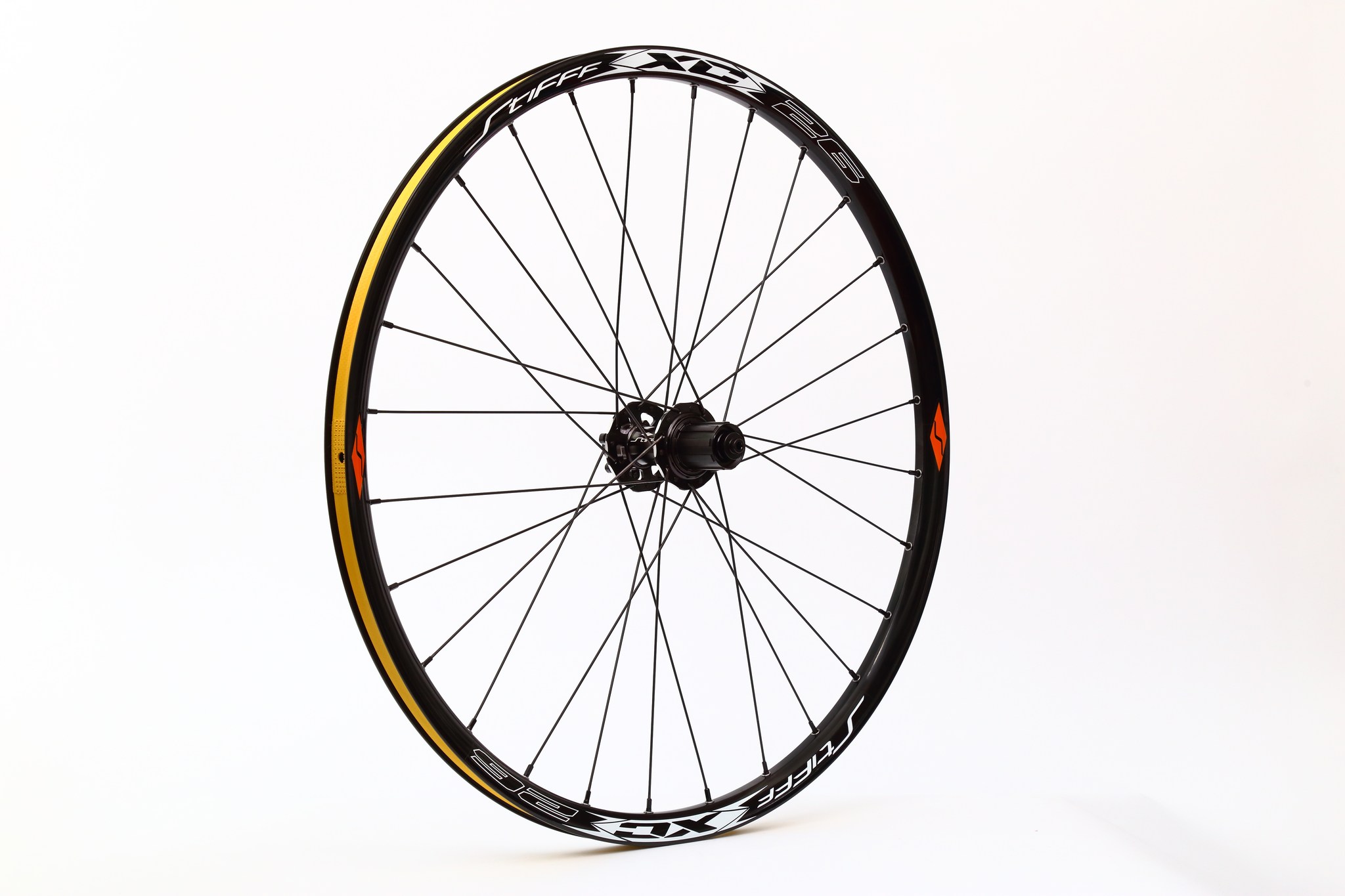 ชุดล้อเสือภูเขา Stifff XC-26 ท๊อปอลูฯ ขนาด26 โม่ Shimano 8-11s 6 Pawls / 48 Clicks รองรับ Tubeless Ready