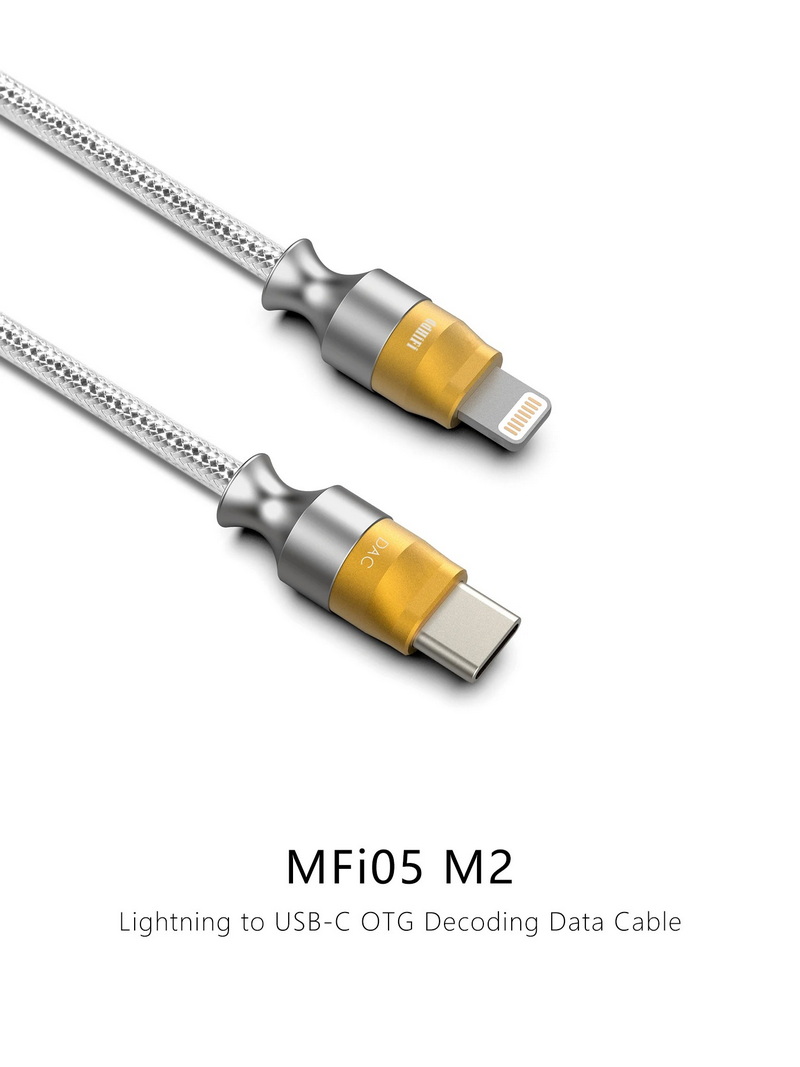 DD MFi05M2 สายดาต้าส่งข้อมูล Lightning to TypeC OTG แบบทางเดียว สำหรับเชื่อมต่อเครื่องเล่นเพลง ประกันศูนย์ไทย