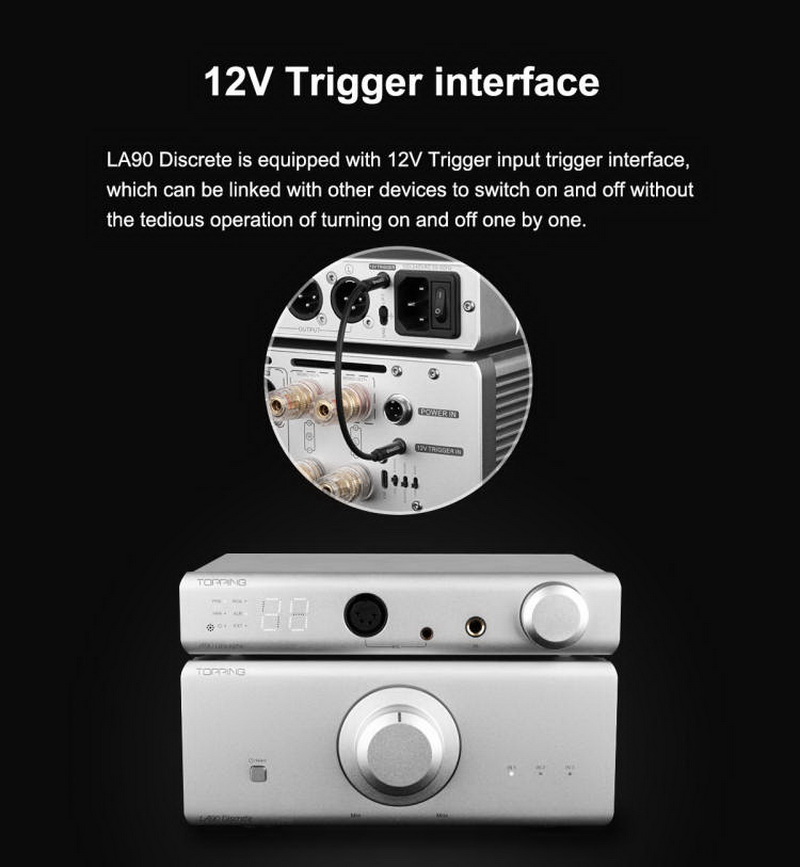 Topping LA90 Discrete NFCA Amplifier ตั้งโต๊ะ รองรับ Hi-Res ประกันศูนย์ไทย
