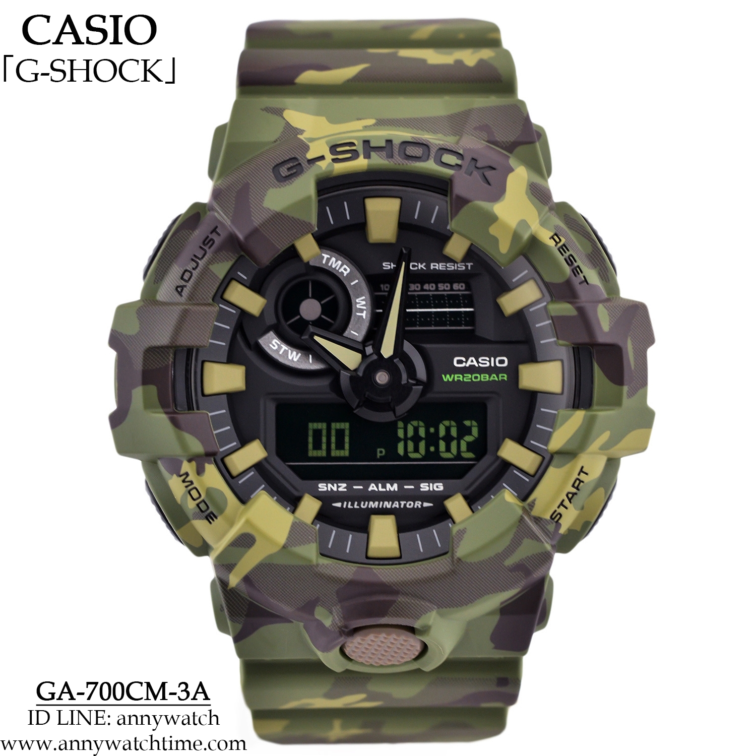 G-SHOCK GA-700CM-3A
