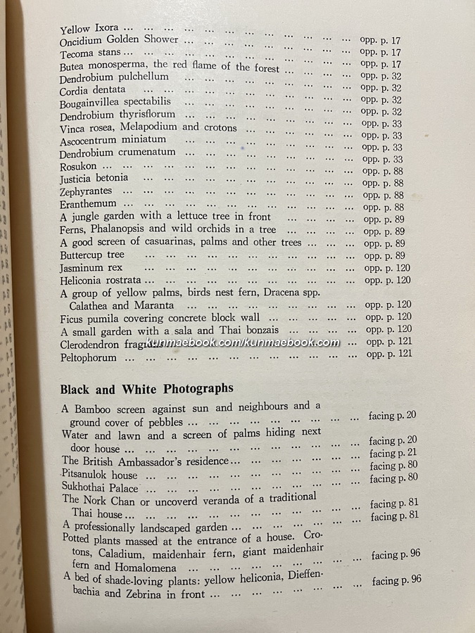 Gardening in Bangkok Paperback by Pimsai Amranand ( ม.ร.ว.ปิ่มสาย อัมระนันทน์ )