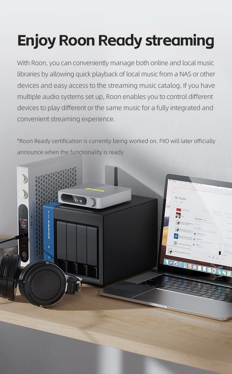 FiiO SR11 เครื่องรับเพลงสตรีมมิ่งแบบ Lossless ประสิทธิภาพสูง รองรับ AirPlay, Roon Ready ประกันศูนย์ไทย