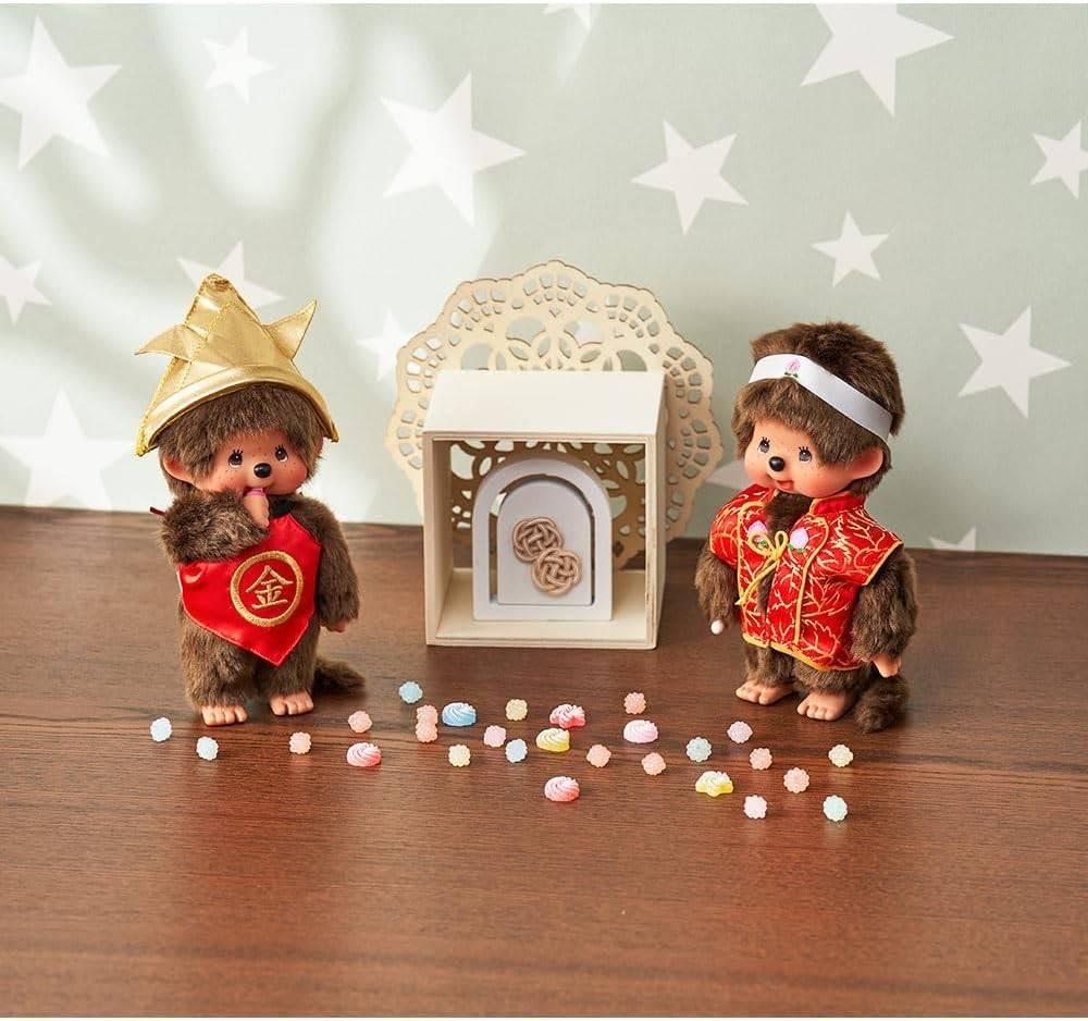 กองทัพ Monchhichi พร้อมส่งจากไทย! รุ่นนิทาน Momotaro Kintaro / Yakult Swallow / ยูกาตะ