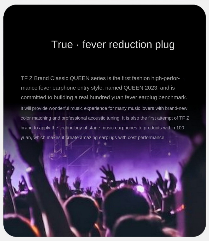 SuperTFZ QUEEN 2023 หูฟังแฟชั่นกระแสแรง สำหรับผู้รักเสียงเพลง ให้คุณภาพเสียงที่คมชัดเป็นพิเศษ ประกันศูนย์ไทย