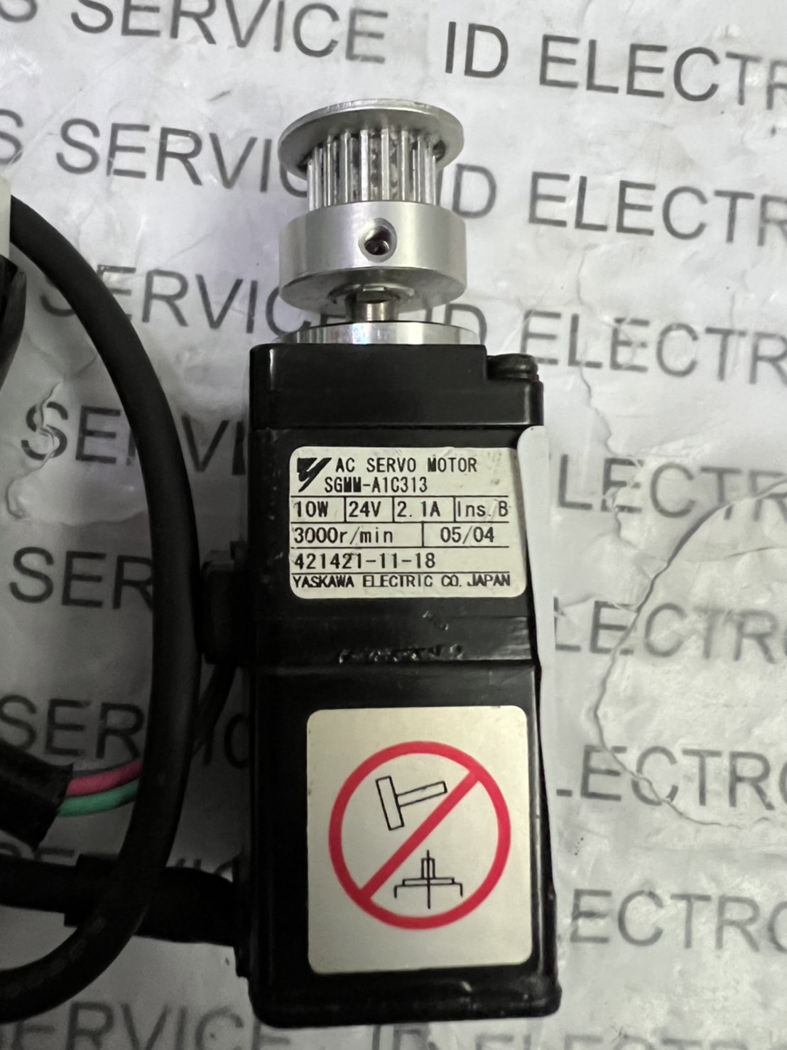 SGMM-A1C313 SERVO MOTOR " YASKAWA "