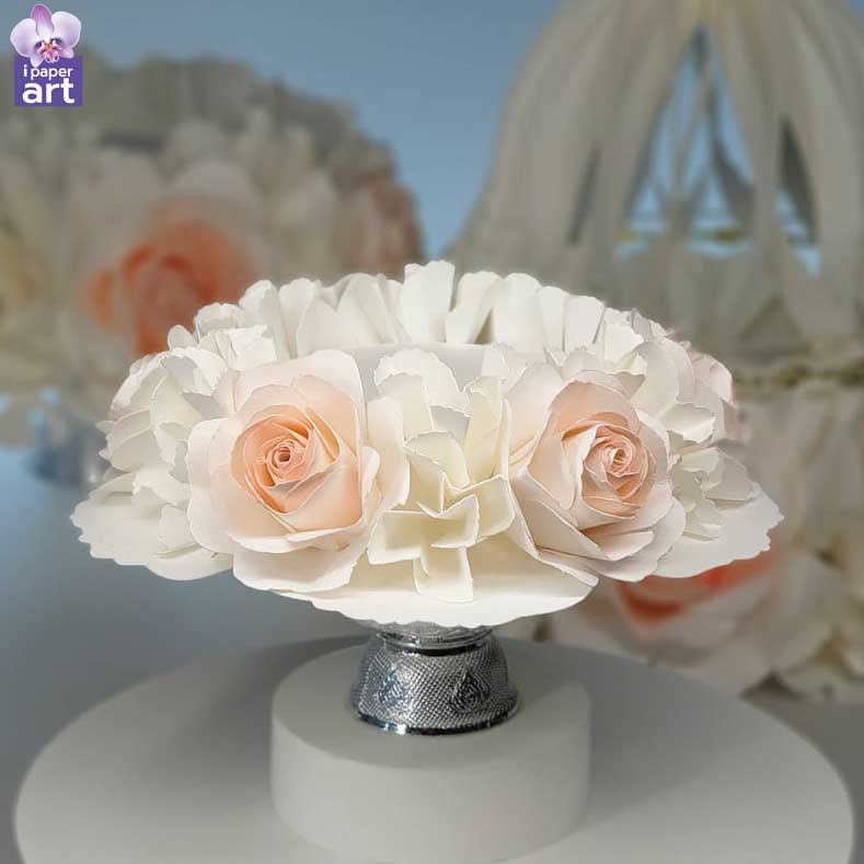 พานเด็ก พานเชิญ สินค้าไทย งานปราณีต | พานวางของบูชา | พานดอกไม้ | พานแหวนหมั้น ขนาด 15 เซนติเมตร