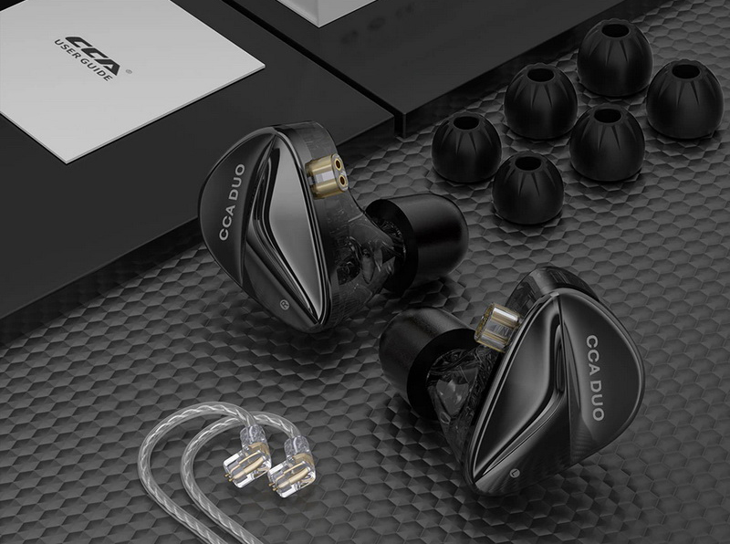 CCA DUO หูฟัง IEM ไดรเวอร์ Dual Dynamic ประสิทธิภาพสูง ประกันศูนย์ไทย