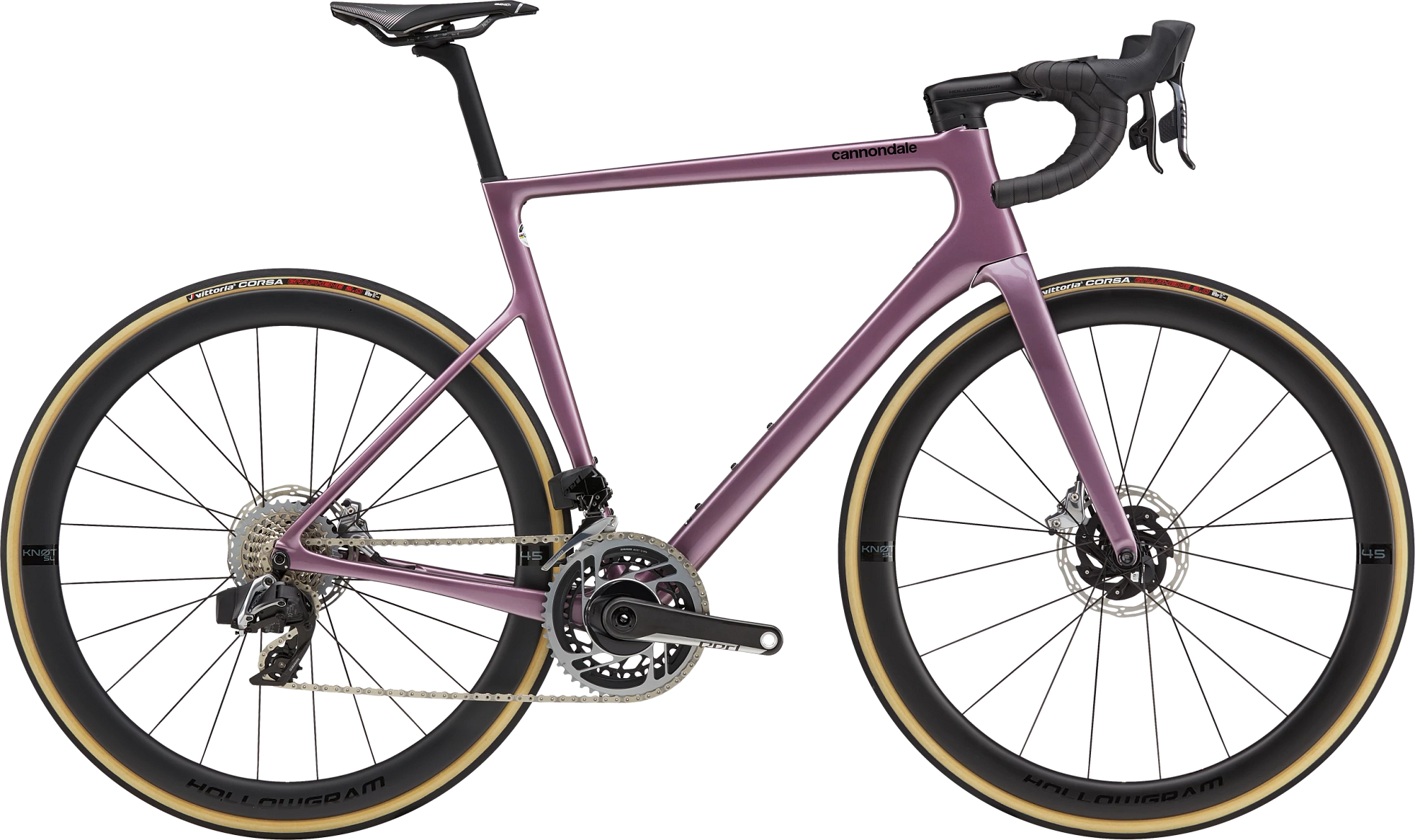 จักรยานเสือหมอบ Cannondale SystemSix EVO HM Disc SRAM Red AXS 2021 Road Bike Lavender