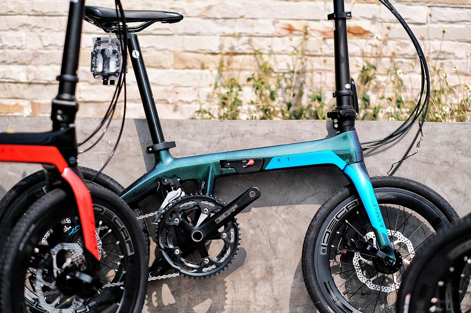 JAVA J AIR X1 CARBON FRAME FOLDING BIKE, Claris 2*9 SP. 16Inch Wheelset Deca