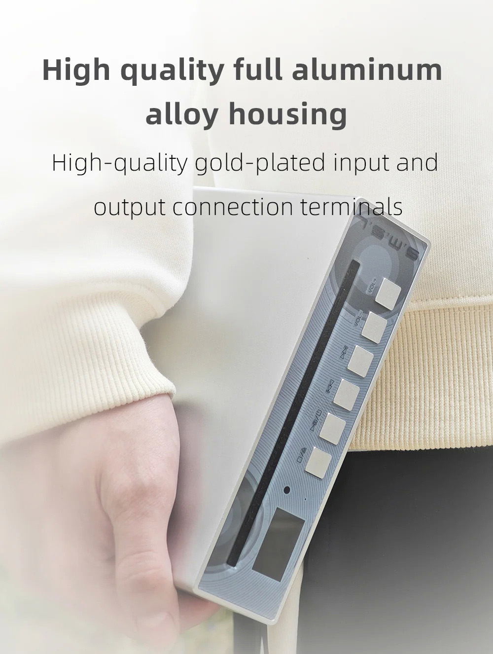 SMSL PL100 เครื่องเล่น CD ชิป DAC Cirrus Logic CS43131 ประกันศูนย์ไทย