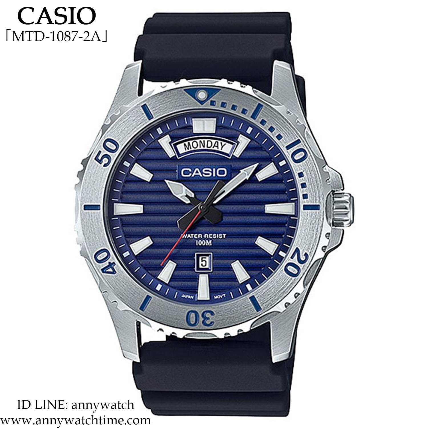 CASIO MTD-1087-2A