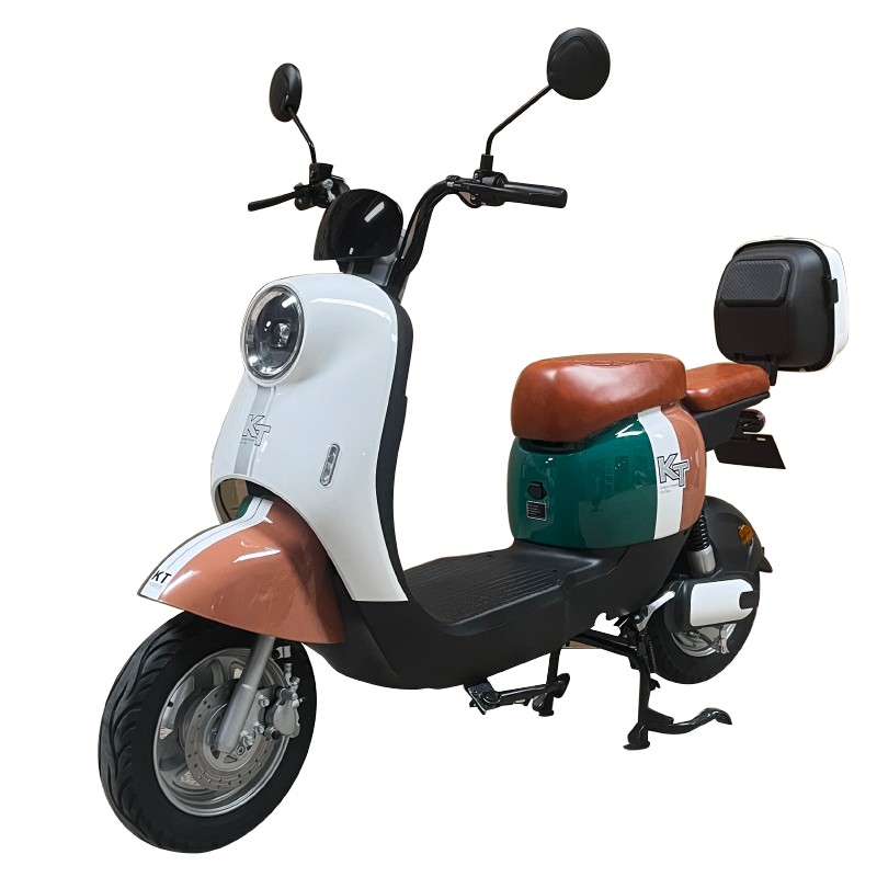 รถมอเตอร์ไซค์ไฟฟ้า KT รุ่น KT-F8 มาพร้อมกับหน้าจอ LED 1000W 48V 20AH ความเร็วสูงสุด 50 Km/h ระบบเกียร์ ระบบเป็นออโต้