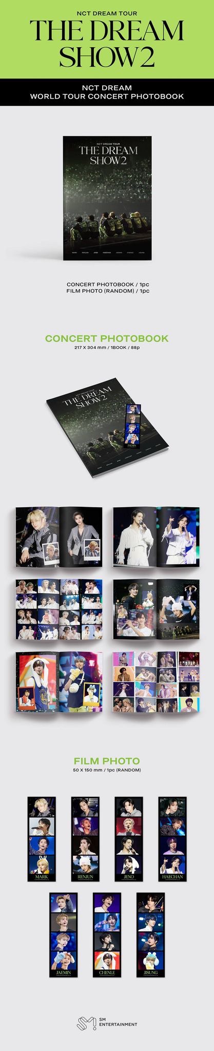 PRE. #NCT DREAM - WORLD TOUR CONCERT PHOTOBOOK - รอนำเข้า 14 - 25วัน -