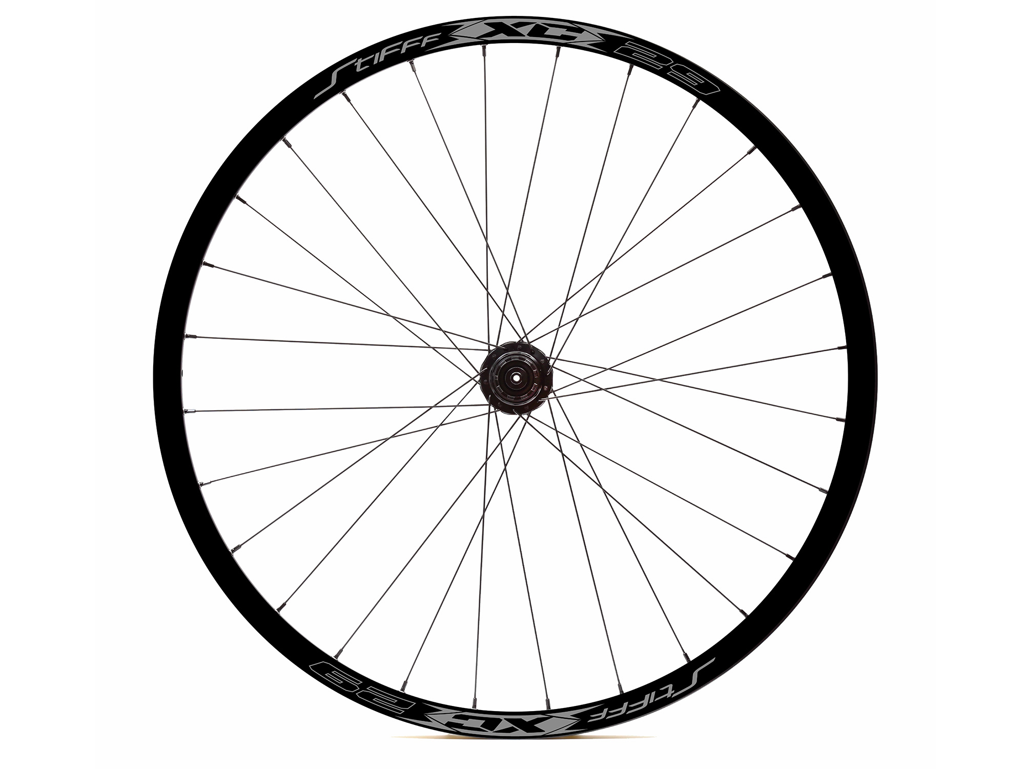 ชุดล้อเสือภูเขา STIFF MTB 29” XC-29er, 100X142mm. สีดำ น้ำหนัก 1750กรัม รองรับ 7-11สปีด