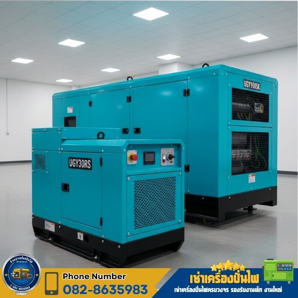 เช่าเครื่องปั่นไฟ 5–20 kVA
