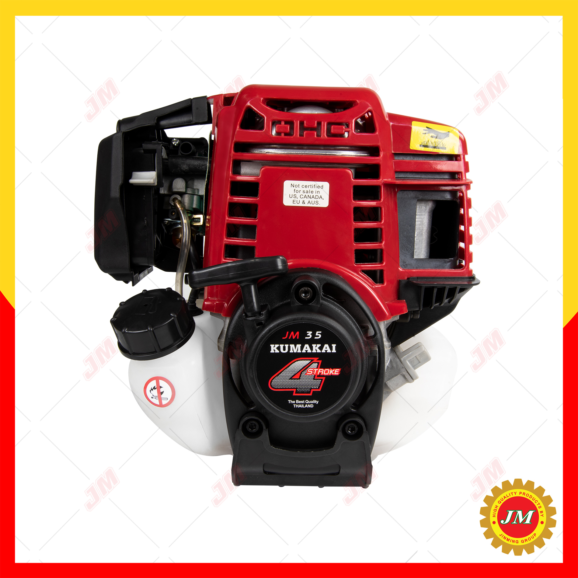 เครื่องตัดหญ้า KUMAKAI JM35BS ข้ออ่อน เครื่องยนต์ 4 จังหวะ พร้อมใบมีด 40T