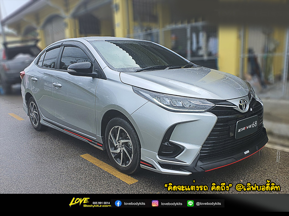 ชุดแต่ง DRIVE 68 : YARIS ATIV 2020