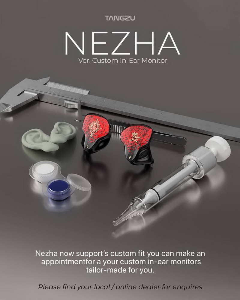 Tangzu Nezha หูฟัง IEMs Hybrid 7 ไดรเวอร์ 6BA+1Electrostatic ประกันศูนย์ไทย