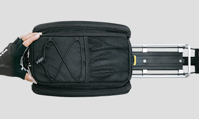 Topeak MTX BEAM RACK TA2096E (E-TYPE) QuickRack, Compatible with MTX TrunkBags ตะแกรงหลังจักรยาน จับหลักอาน