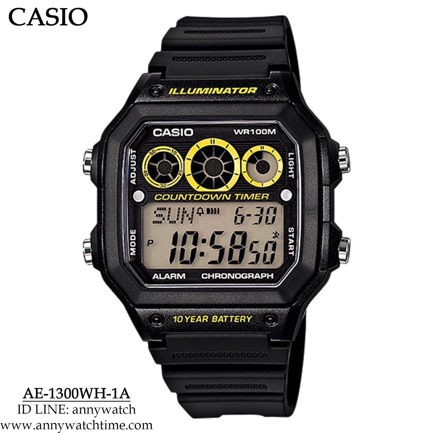 CASIO AE-1300WH-1A