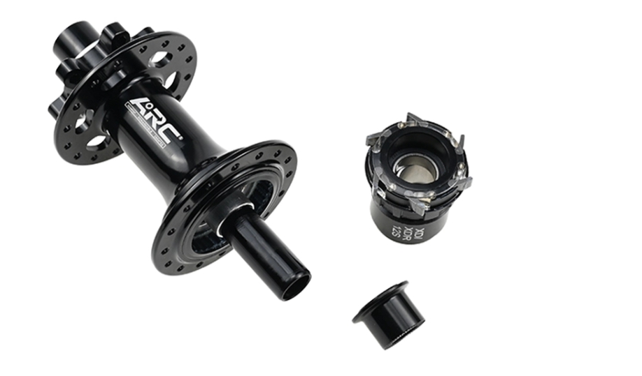 ดุมดิส ARC, MT-009FA/RA 32 Holes 12 Speed Alloy J Bend XC Cross Country Boost Hub for โม่ชิมาโน่ รองรับ 12 สปีด