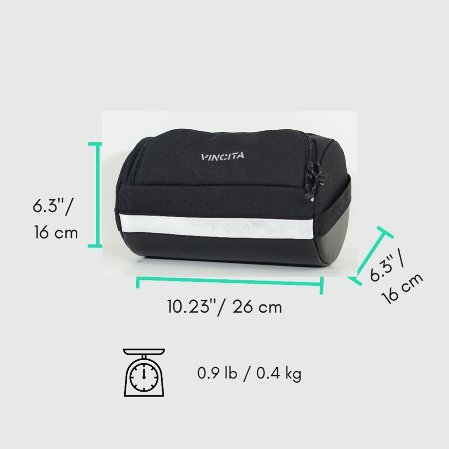 Vincita EVERYWHERE (B010EW) กระเป๋าแฮนนด์วินสิตา EVERYWHERE HANDLEBAR BAG
