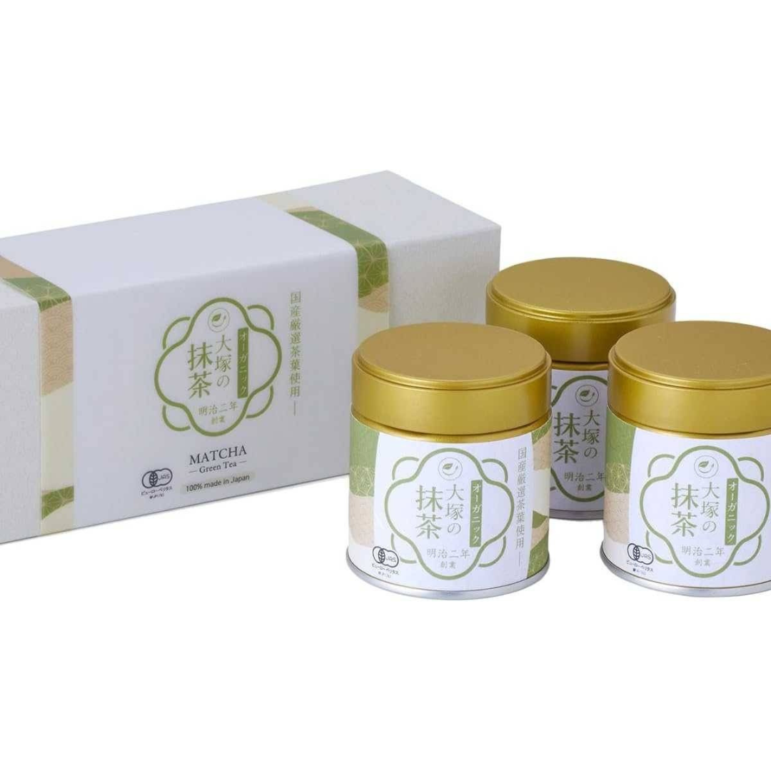 Otsuka มัทฉะออร์แกนิค 100% จากโรงคั่วชาเก่าแก่กว่า 150 ปี (made in Japan) 30 g.