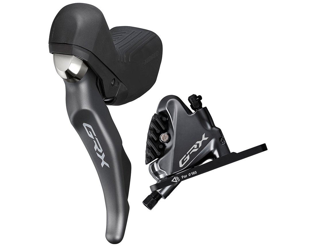 SHIMANO ชุดดิสเบรค GRX, มือเกียร์/ก้ามดิส/สาย, ST-RX810/BR-RX810, หลัง 1700MM