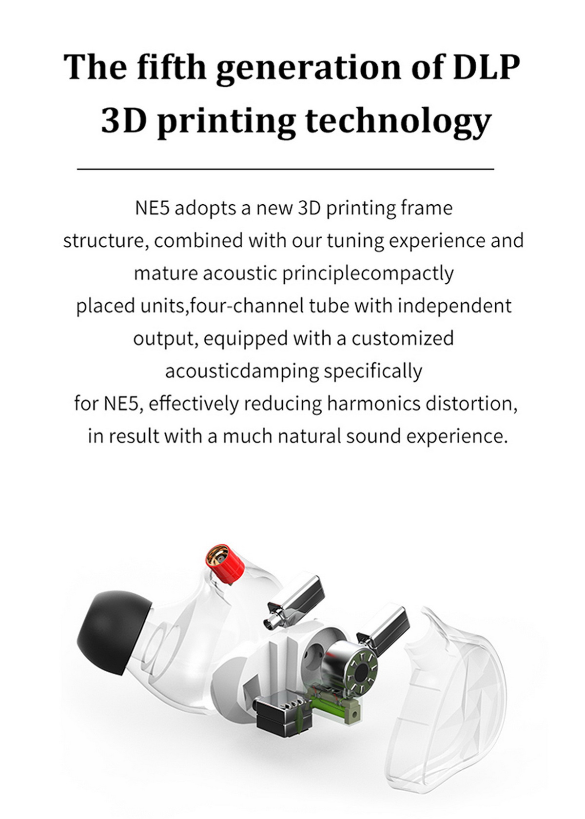 ขาย BGVP NE5 หูฟัง 5 ไดรเวอร์ 2Electrostatic+2BA+DD ประกันศูนย์ไทย