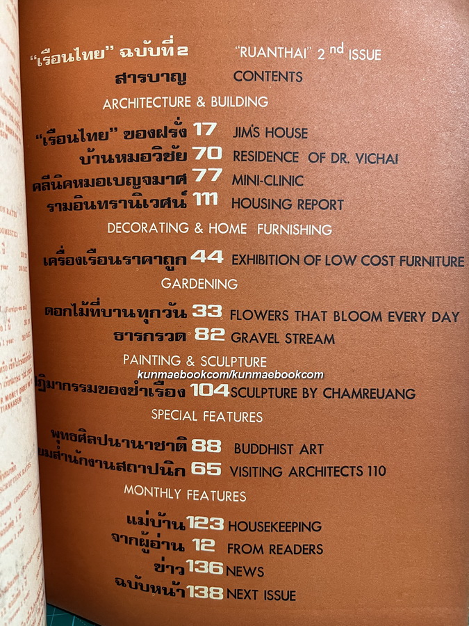 นิตยสาร เรือนไทย ฉบับที่ 2