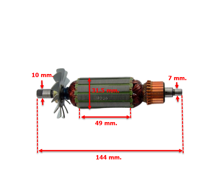 ทุ่น หินเจียร คอยาว มากีต้า Makita 906H