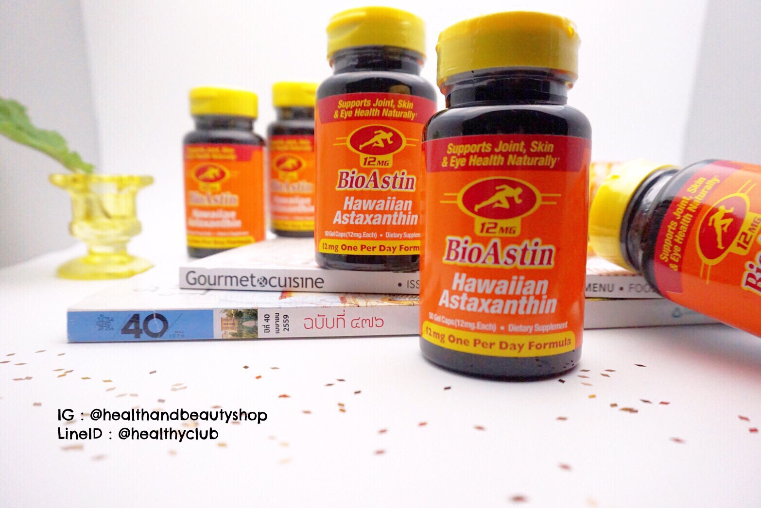 # ผิวเนียน # Nutrex Hawaii, BioAstin, Hawaiian Astaxanthin, 12 mg, 50 Gel Caps