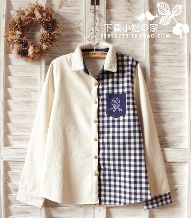 เสื้อเชิ้ตกันหนาวลายสก็อต