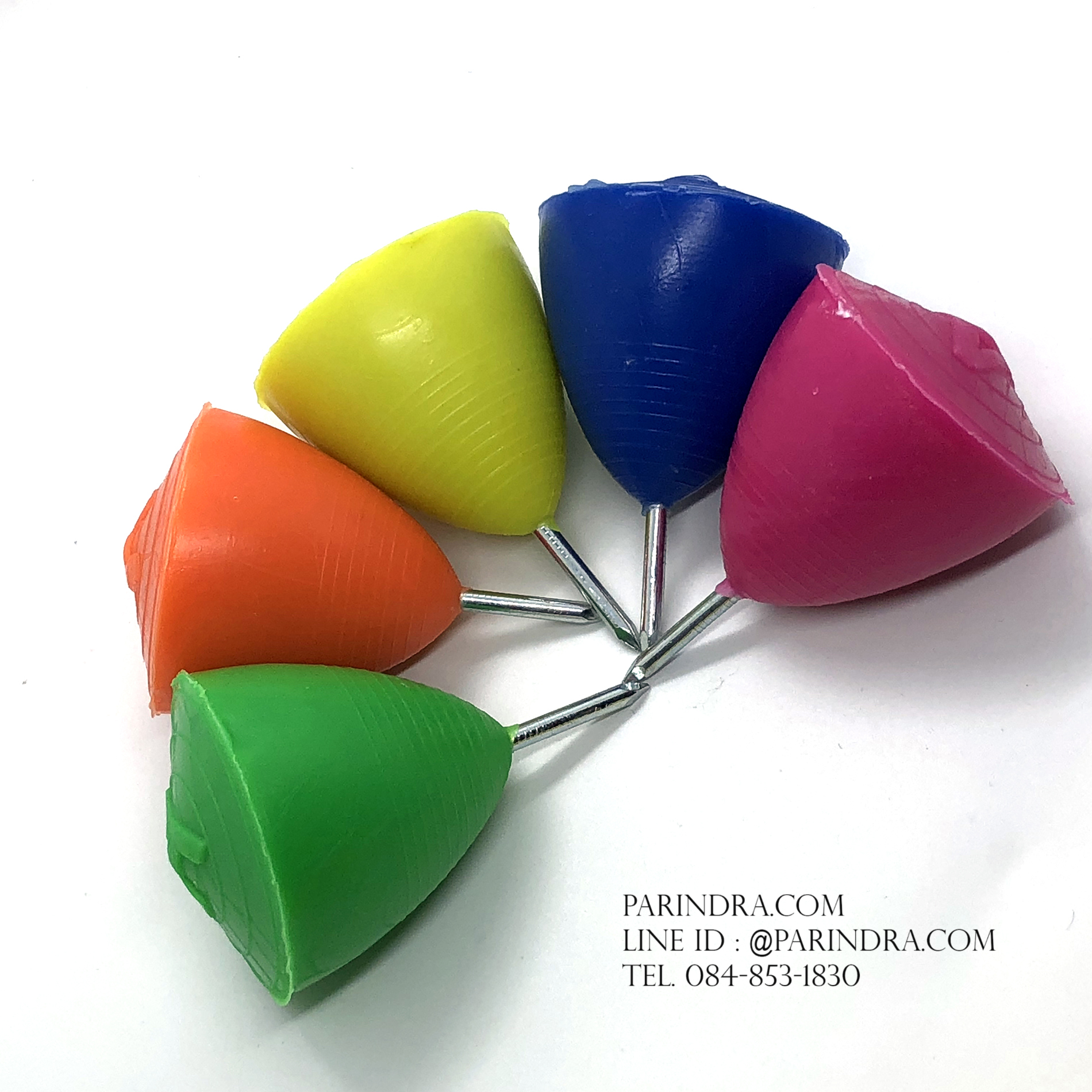 ลูกข่างพลาสติกขนาดใหญ่ คละสี