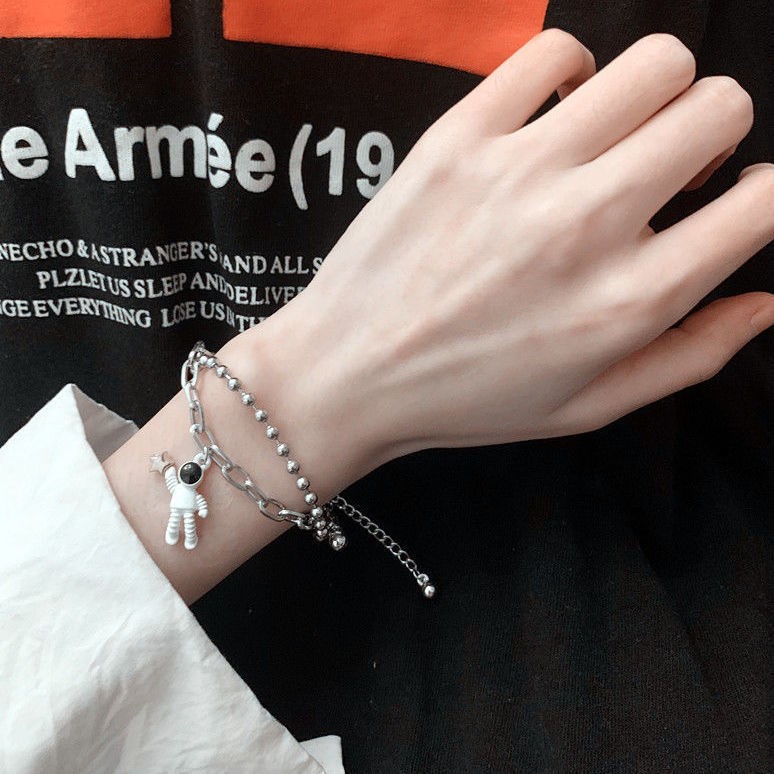 สร้อยข้อมือ & สร้อยคอ นักบินอวกาศ แบบ โจวเคออวี่ INTO1