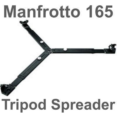 ยางสามแฉก Manfrotto 165 Tripod Spreader ใช้กำหนดจุดวางกล้อง ใช้กับพื้นราบเรียบ ใช้ร่วมกับขาตั้ง กล้องที่ปลายขาเป็นแบบขากลม MF-0165-00001 ประกันศูนย์ 5 ปี