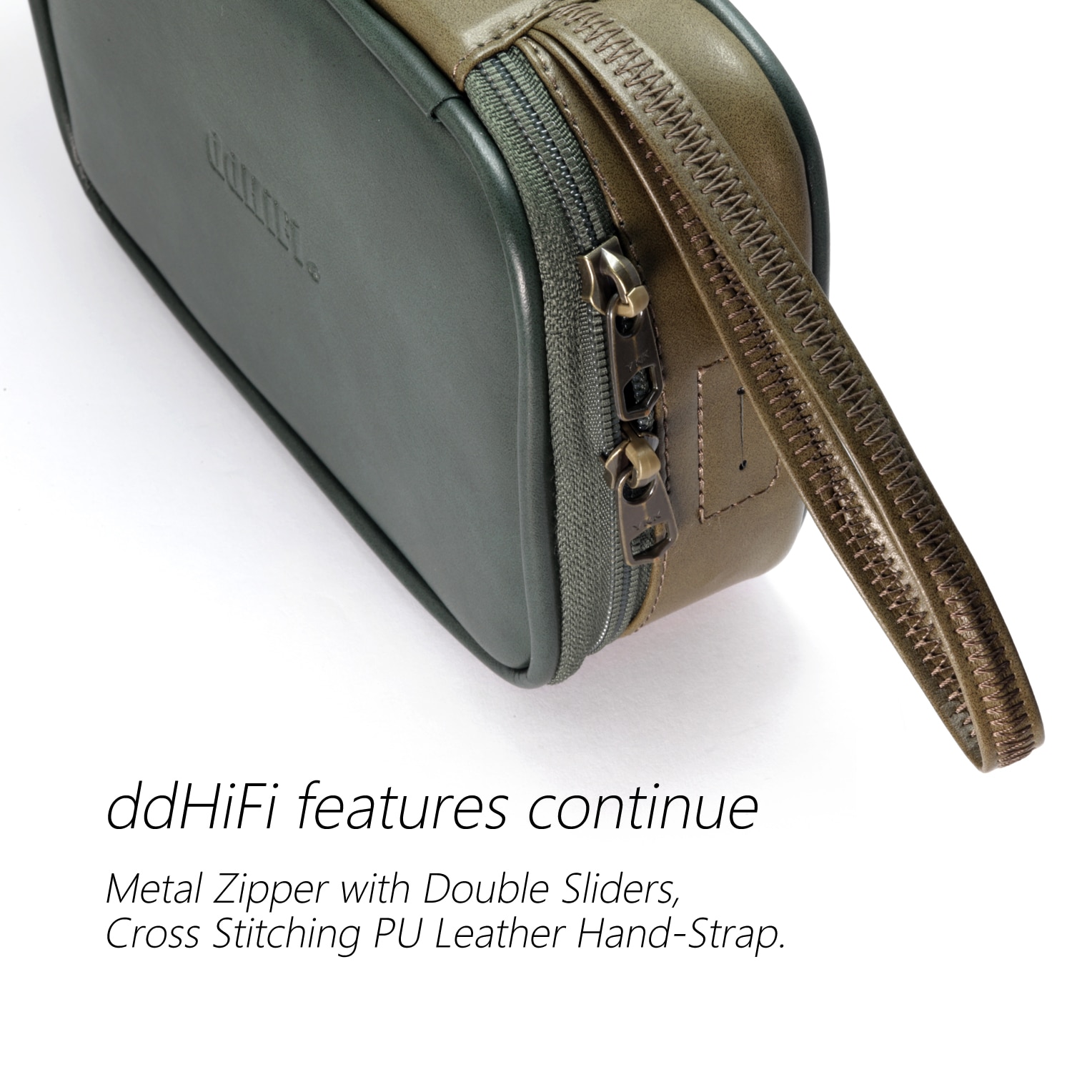 ขาย DD C2021G เคสหนังพกพาสำหรับ DAP, DAC, Amp ,หูฟัง