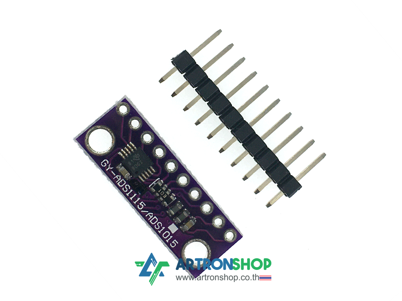 ADS1115 16 Bit ADC 4 channel Module โมดูลอ่านค่าแอนะล็อก