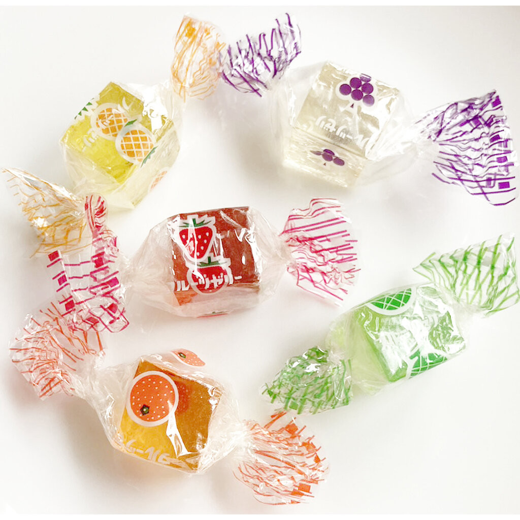 Kinjo Jelly เยลลี่กินเปลือกได้จากญี่ปุ่น มี 3 ขนาดให้เลือก 115/190/300 กรัม
