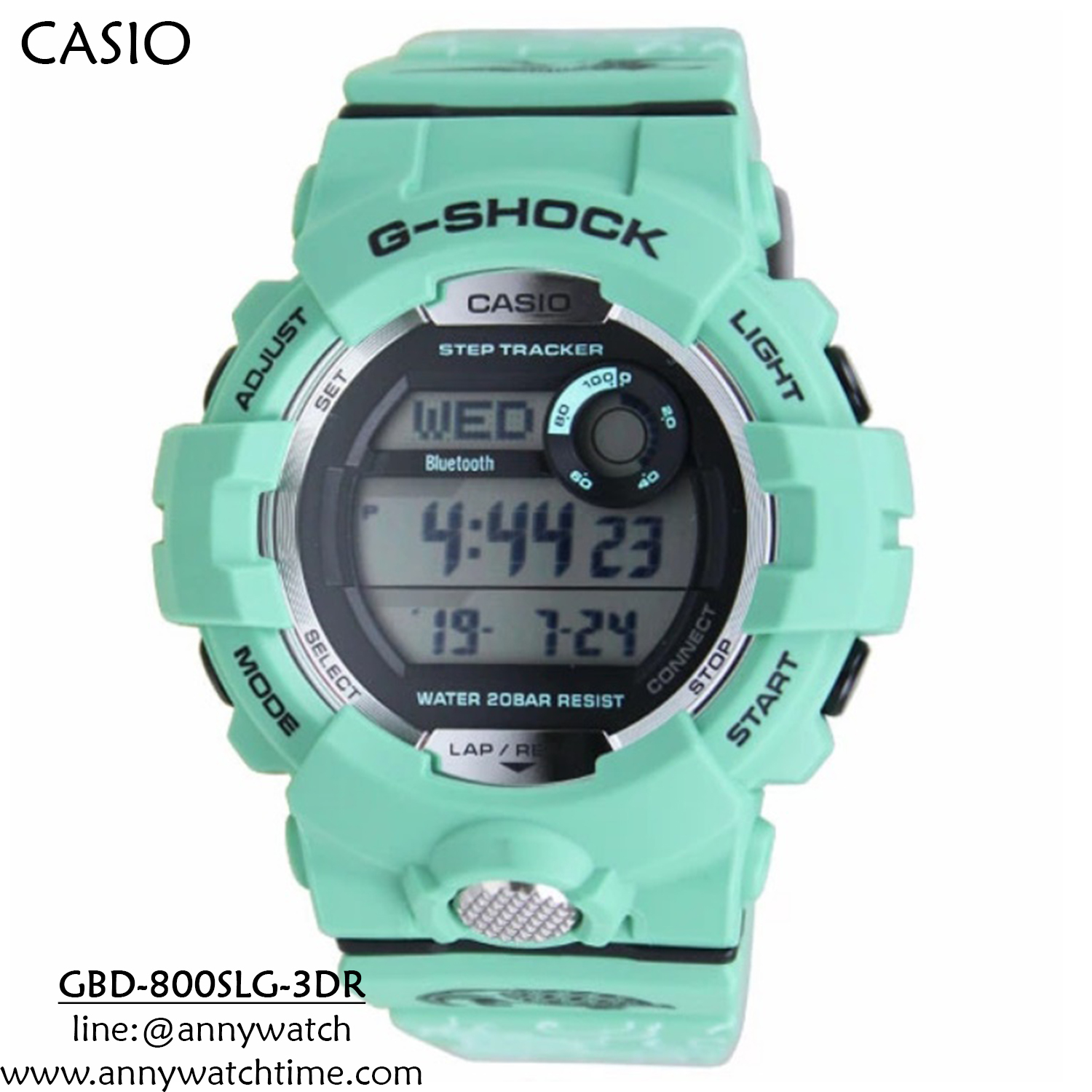 G-SHOCK GBD-800SLG-3DR