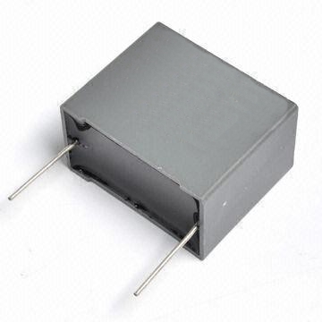 ฟิล์มคาปาซิเตอร์ Metallized Polypropylene Film 1uF 305Vac ±20% 110°C ระยะห่างขา 27.5mm