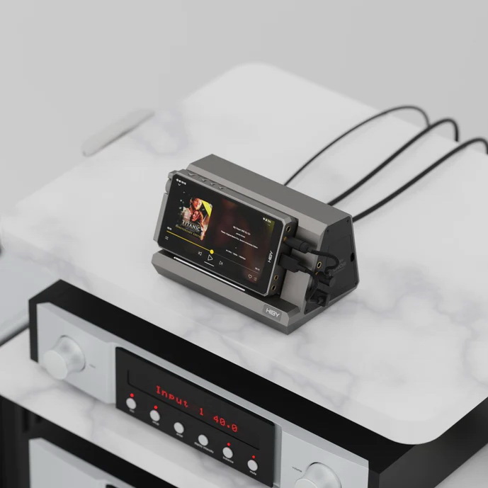 Hiby CR08 แท่นวางเครื่องเล่นเสียงดิจิตอลไฮไฟ