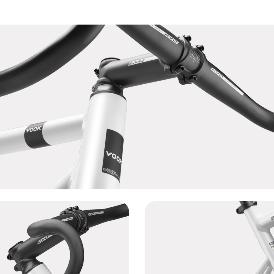 VOOK ONE Road Bike – 13-Speed, Carbon Fork, Hydraulic Disc Brakes | Just 8.3 kg | Free Shipping