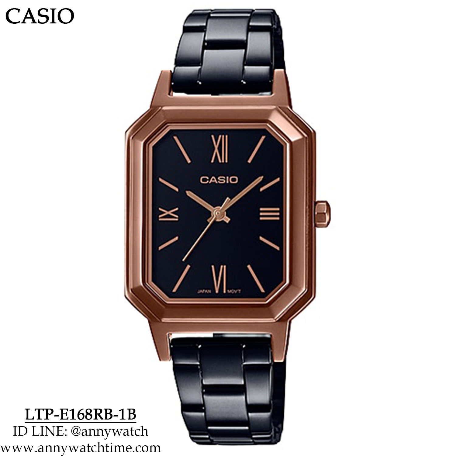 CASIO LTP-E168RB-1B