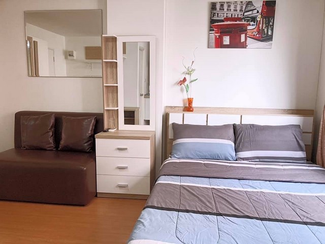 ให้เช่าคอนโด ลุมพินี ทาวน์ชิป รังสิต-คลอง1 ตึกA2 ห้อง 22 ตรม.เครื่องใช้ไฟฟ้าครบ พร้อมอยู่ได้เลย